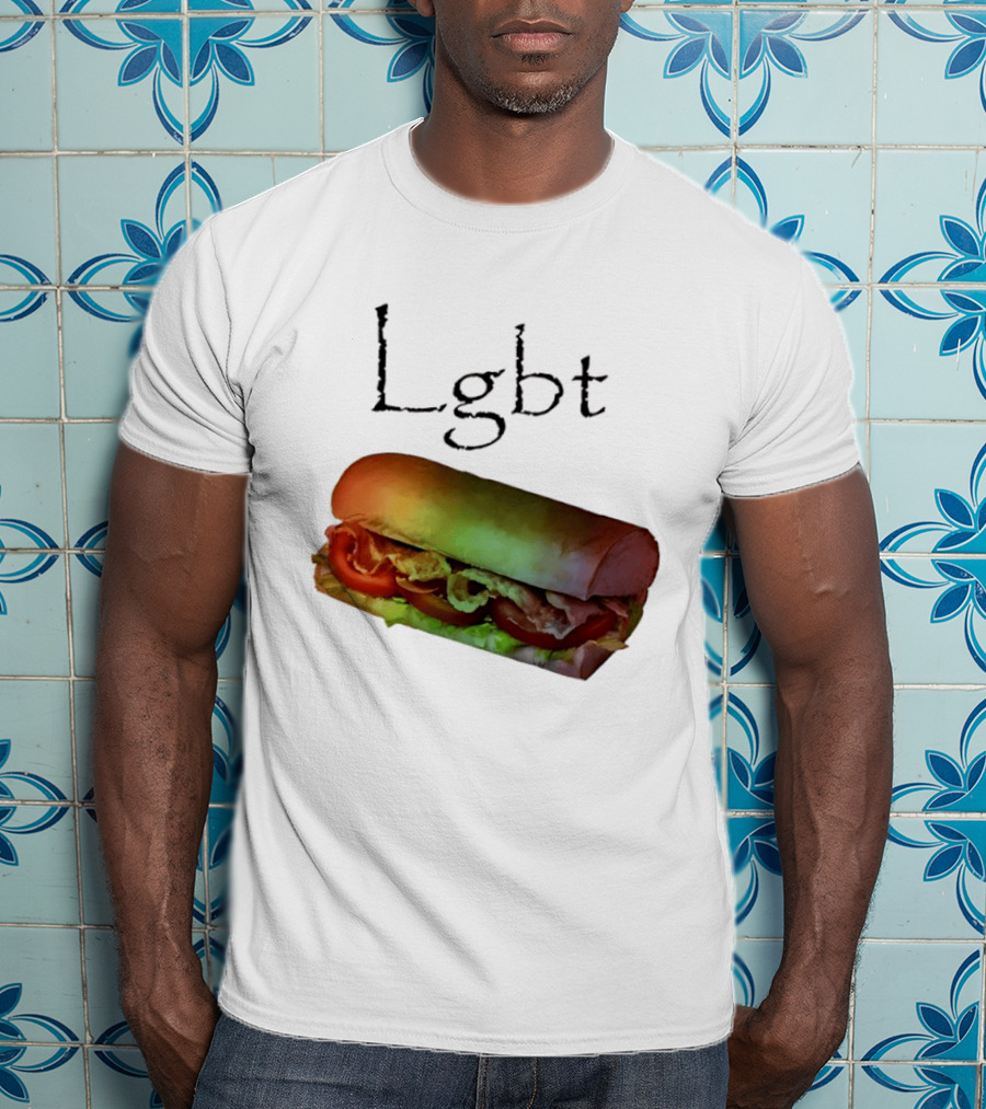 LGBT BLT Sandwich Rainbow Sub T-Shirt