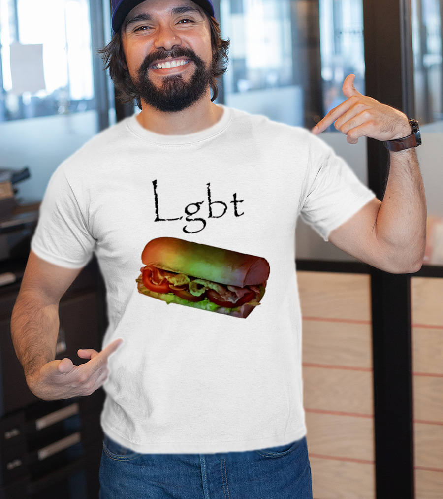 LGBT BLT Sandwich Rainbow Sub T-Shirt