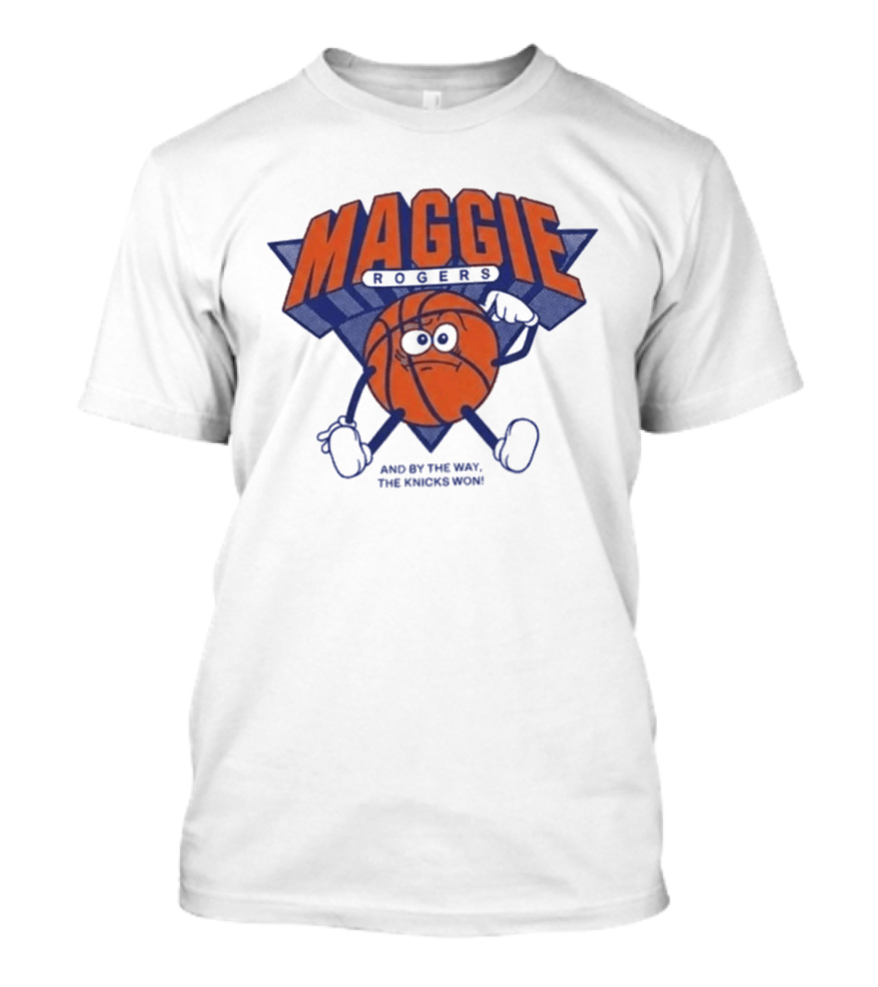 Maggie Rogers New York Knicks Won Basketball T-Shirt