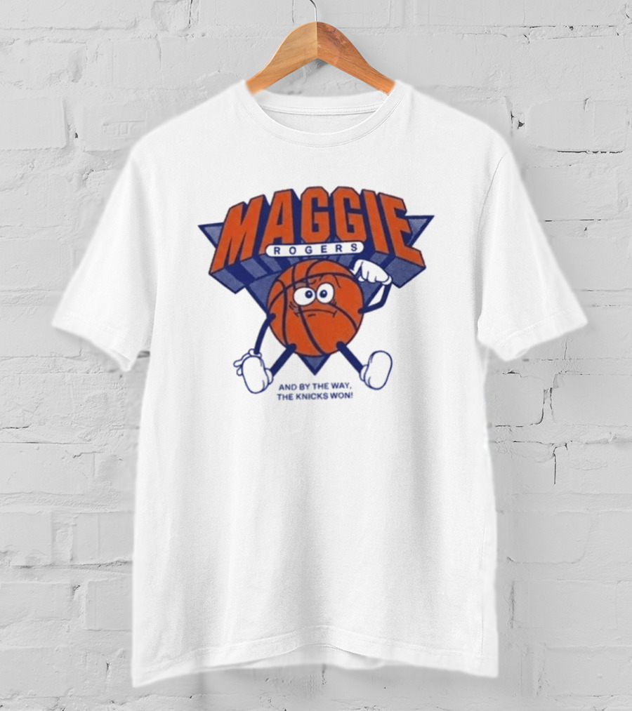 Maggie Rogers New York Knicks Won Basketball T-Shirt