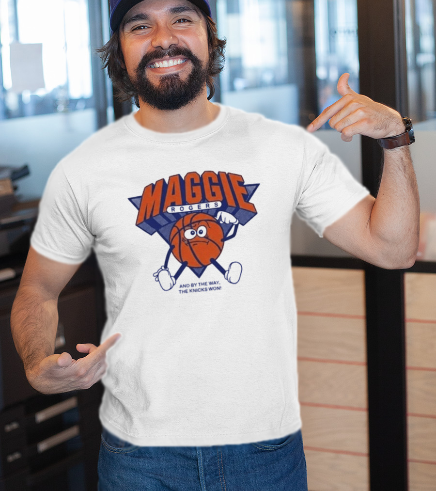 Maggie Rogers New York Knicks Won Basketball T-Shirt