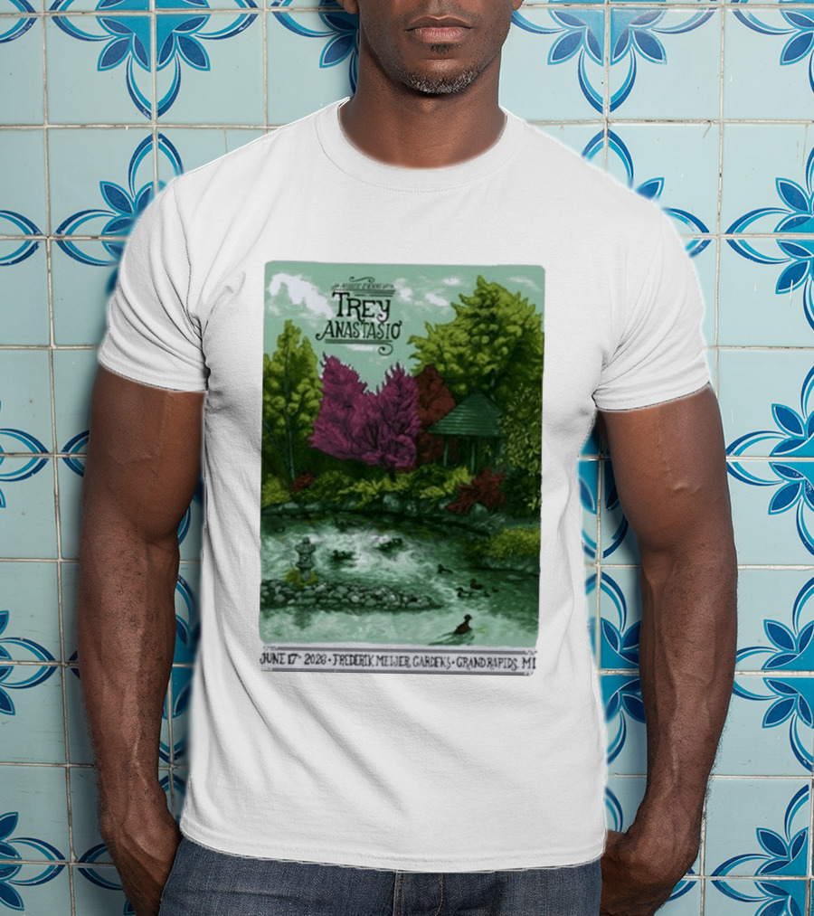 Trey Anastasio June 17 2026 Frederik Meijer Gardens Grand Rapids MI T-Shirt