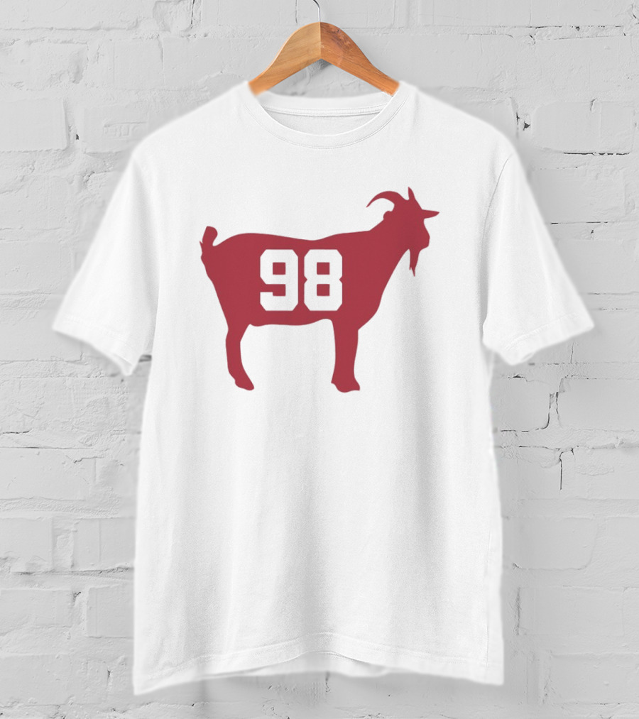 98 Goat Jordy Frahm Nebraska Football T-Shirt