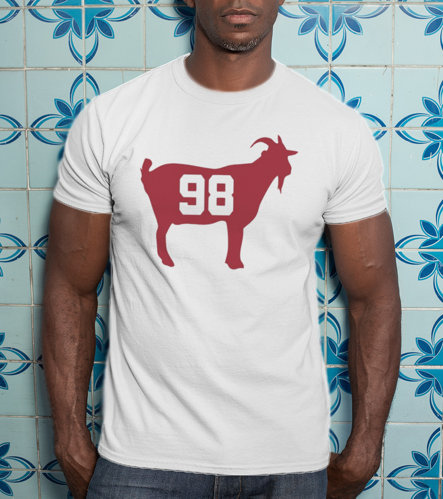 98 Goat Jordy Frahm Nebraska Football T-Shirt