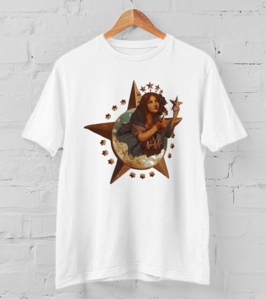 A Ma Maniere Alchemist Star Girl Celestial Starburst T-Shirt