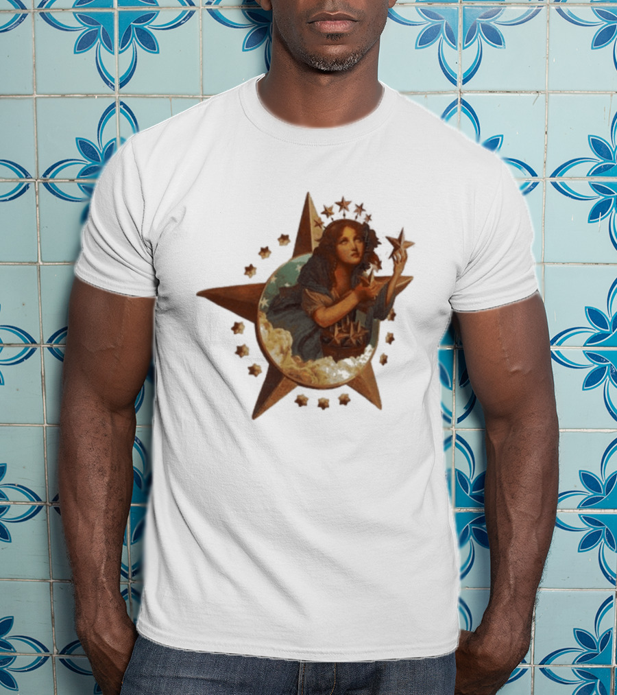 A Ma Maniere Alchemist Star Girl Celestial Starburst T-Shirt