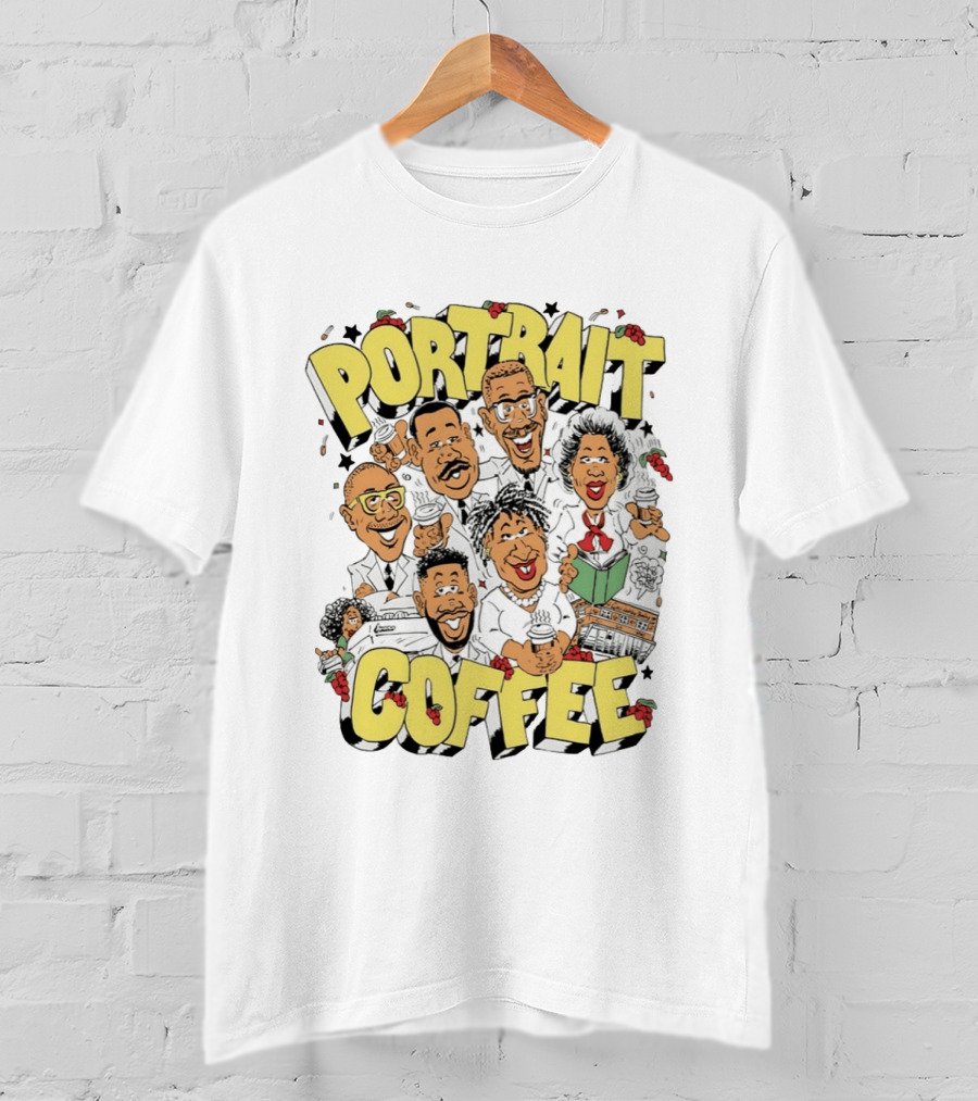 Martin Luther King Jr Civil Rights Leaders Portrait Coffee T-Shirt