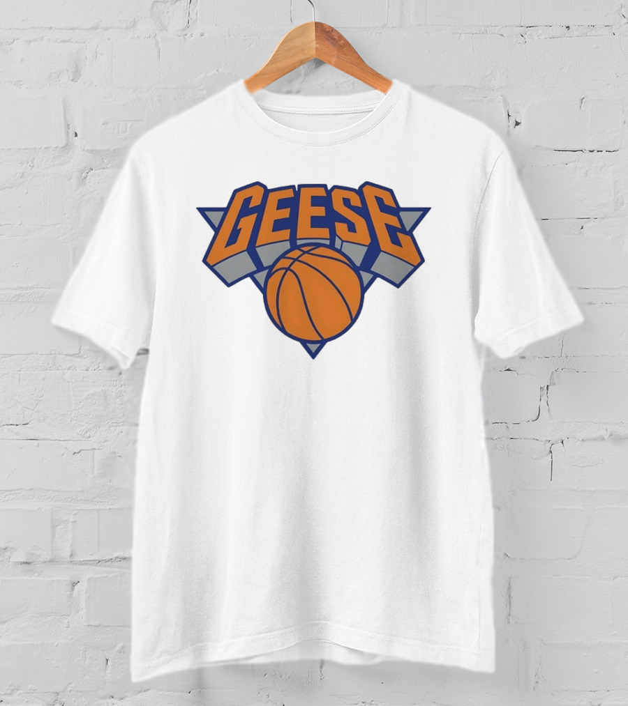 Geese Basketball New York Knicks T-Shirt