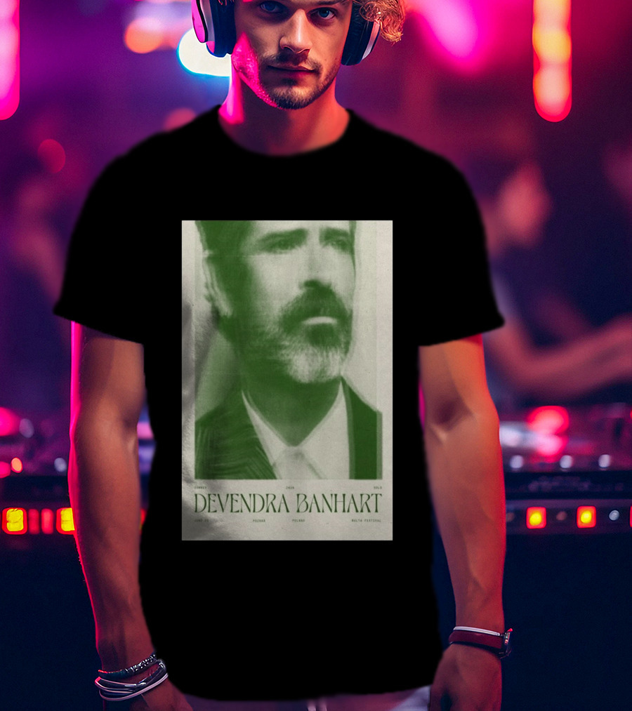 Summer 2026 Devendra Banhart Poznań Poland Malta Festival June 25 T-Shirt