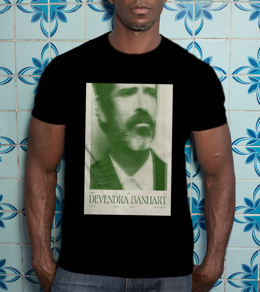 Summer 2026 Devendra Banhart Poznań Poland Malta Festival June 25 T-Shirt
