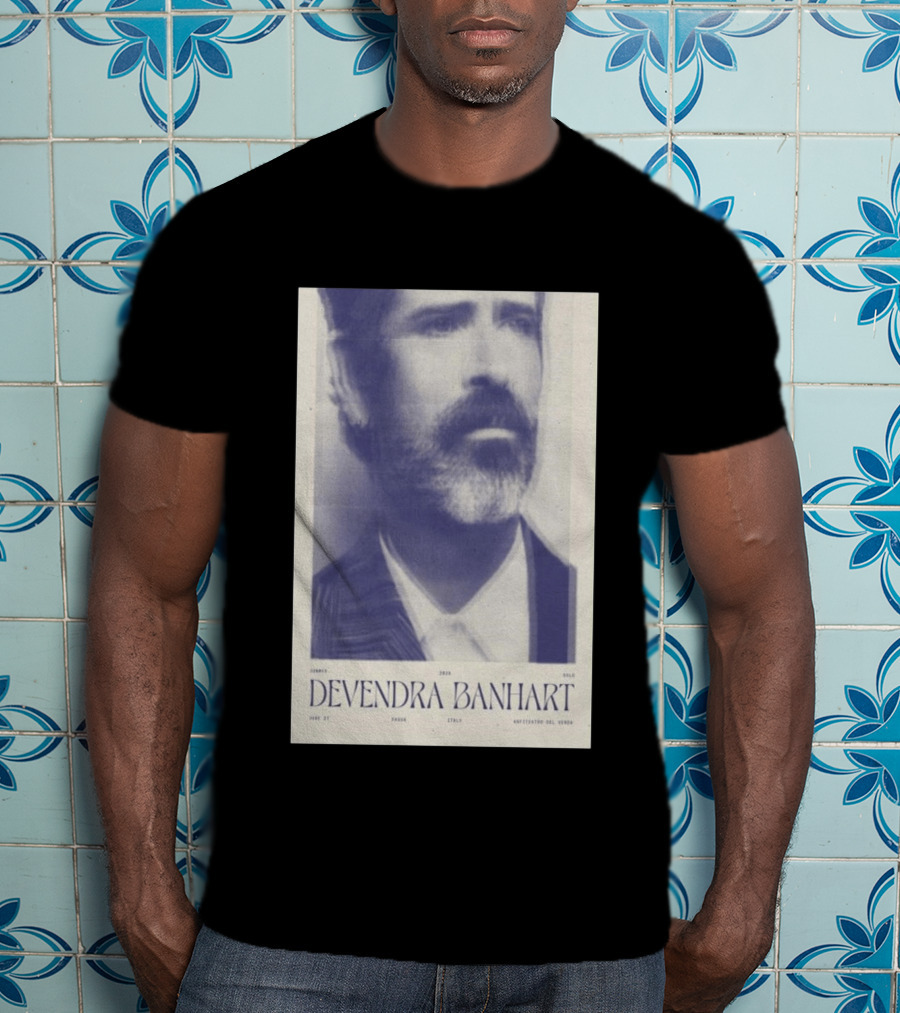 Devendra Banhart Anfiteatro Del Venda Padua Italy June 27 2026 T-Shirt