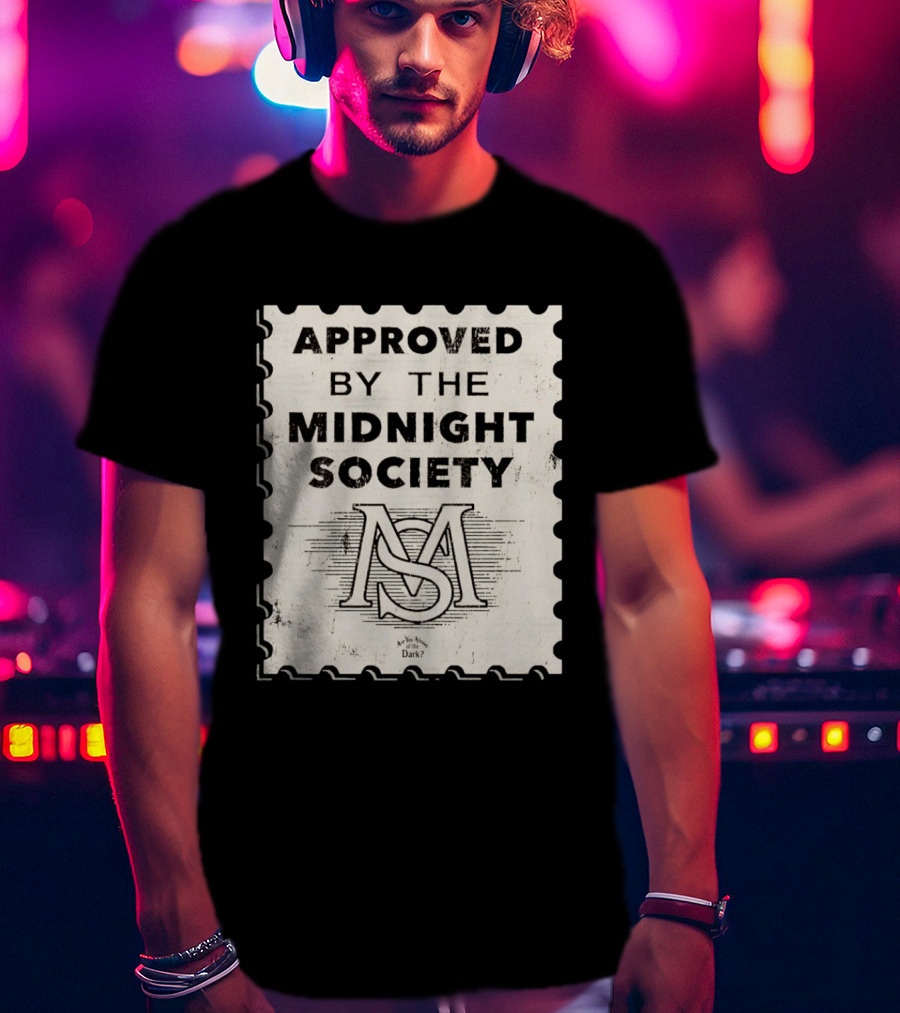 Approved By The Midnight Society Are You Afraid Of The Dark MS T-Shirt