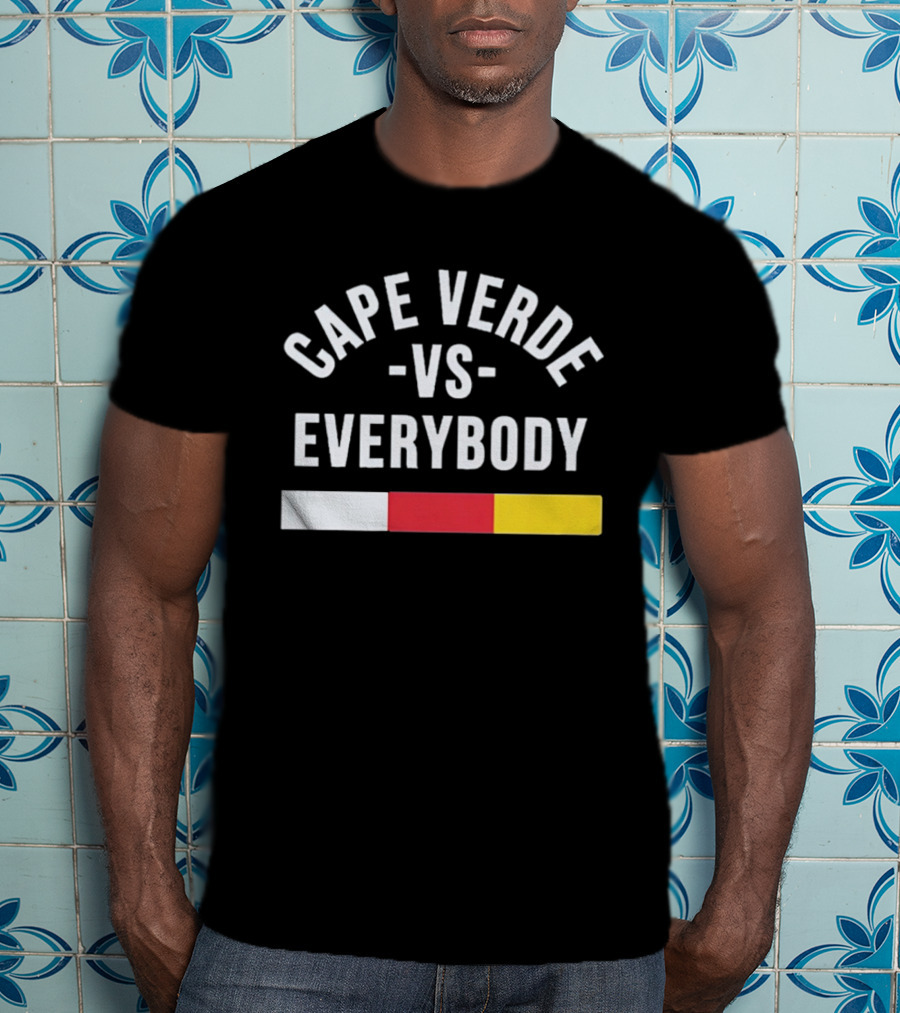 Cape Verde Vs Everybody African Nations Flag T-Shirt