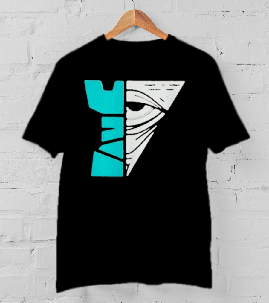 Kastle Group Whitephos X Kastle Face Off Bold Geometric Abstract T-Shirt
