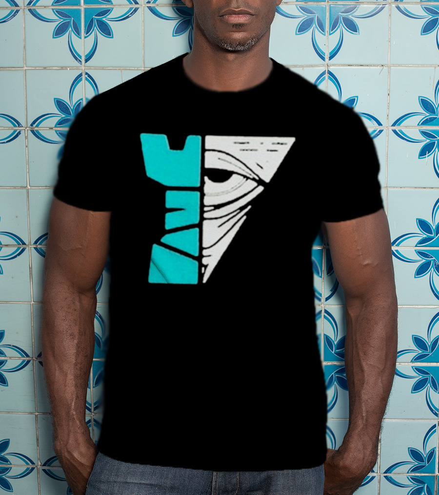 Kastle Group Whitephos X Kastle Face Off Bold Geometric Abstract T-Shirt