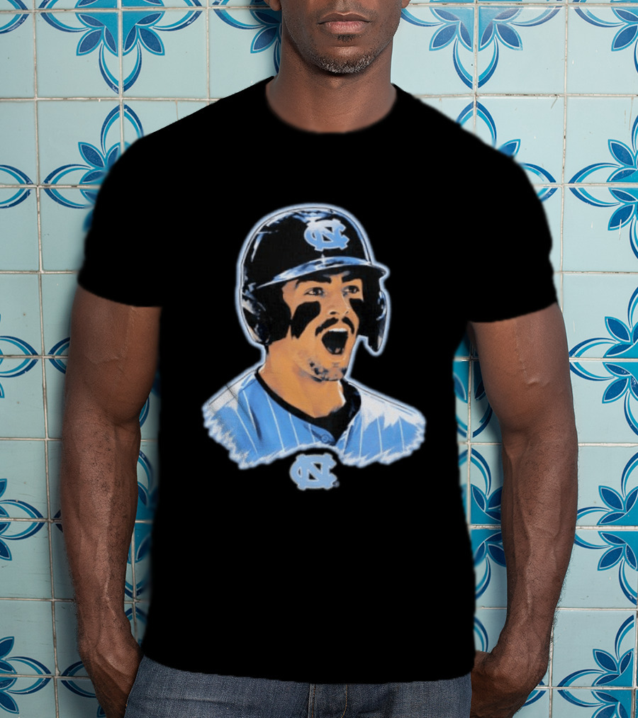 Gavin Gallaher University Of North Carolina Tar Heels Baseball Player T-Shirt