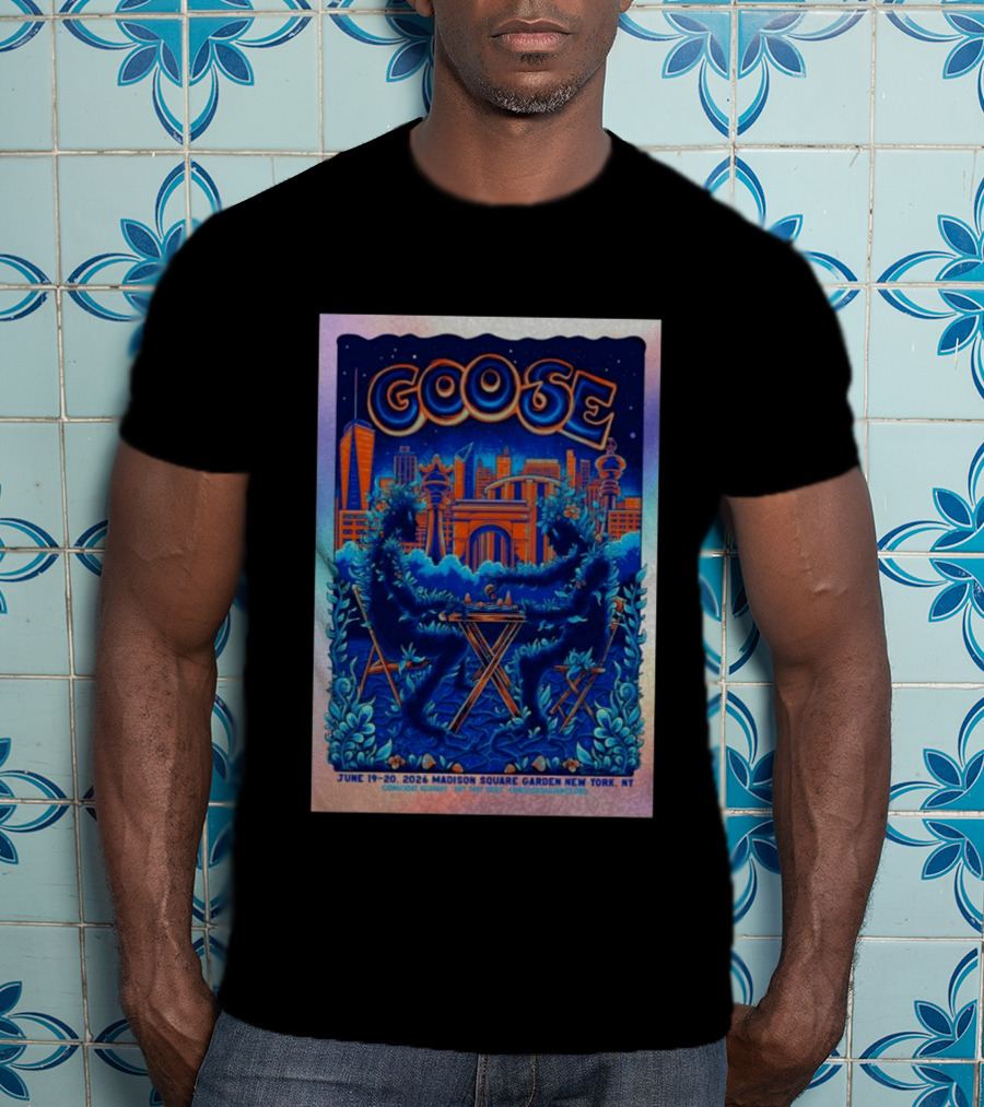 Goose Madison Square Garden New York June 19 20 2026 T-Shirt