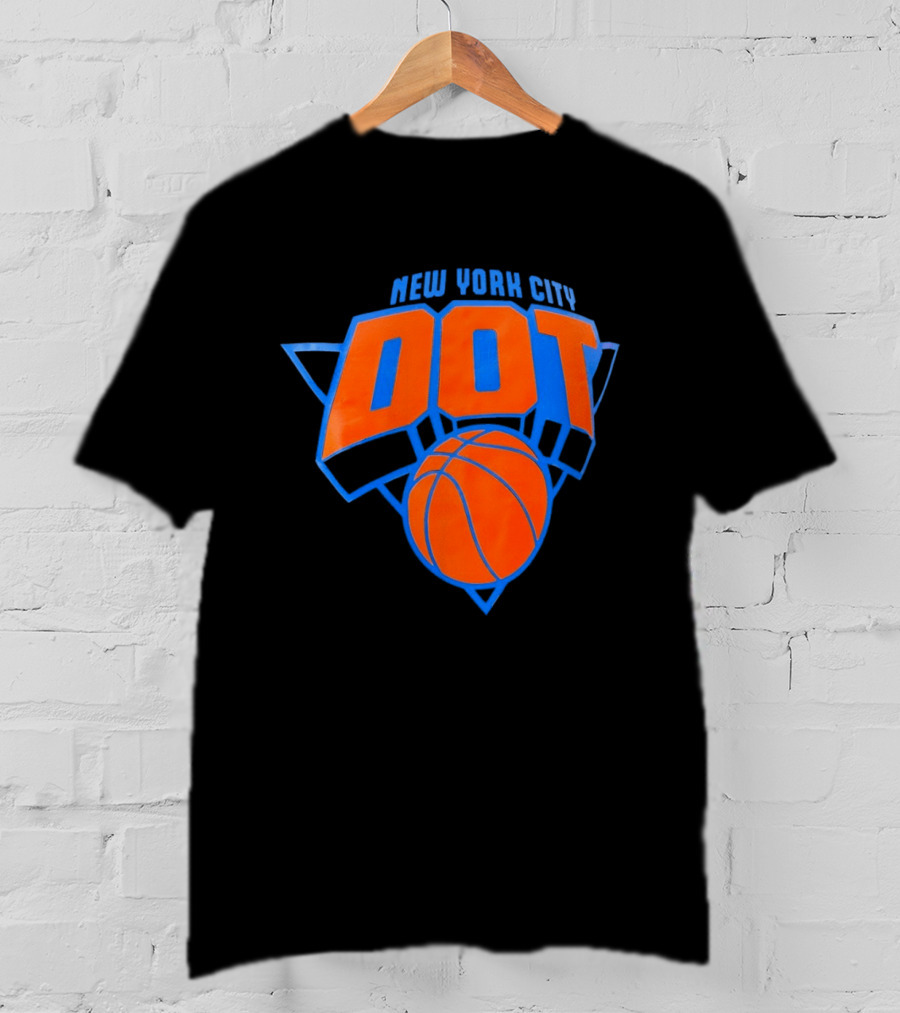 New York City DOT Knicks Basketball T-Shirt