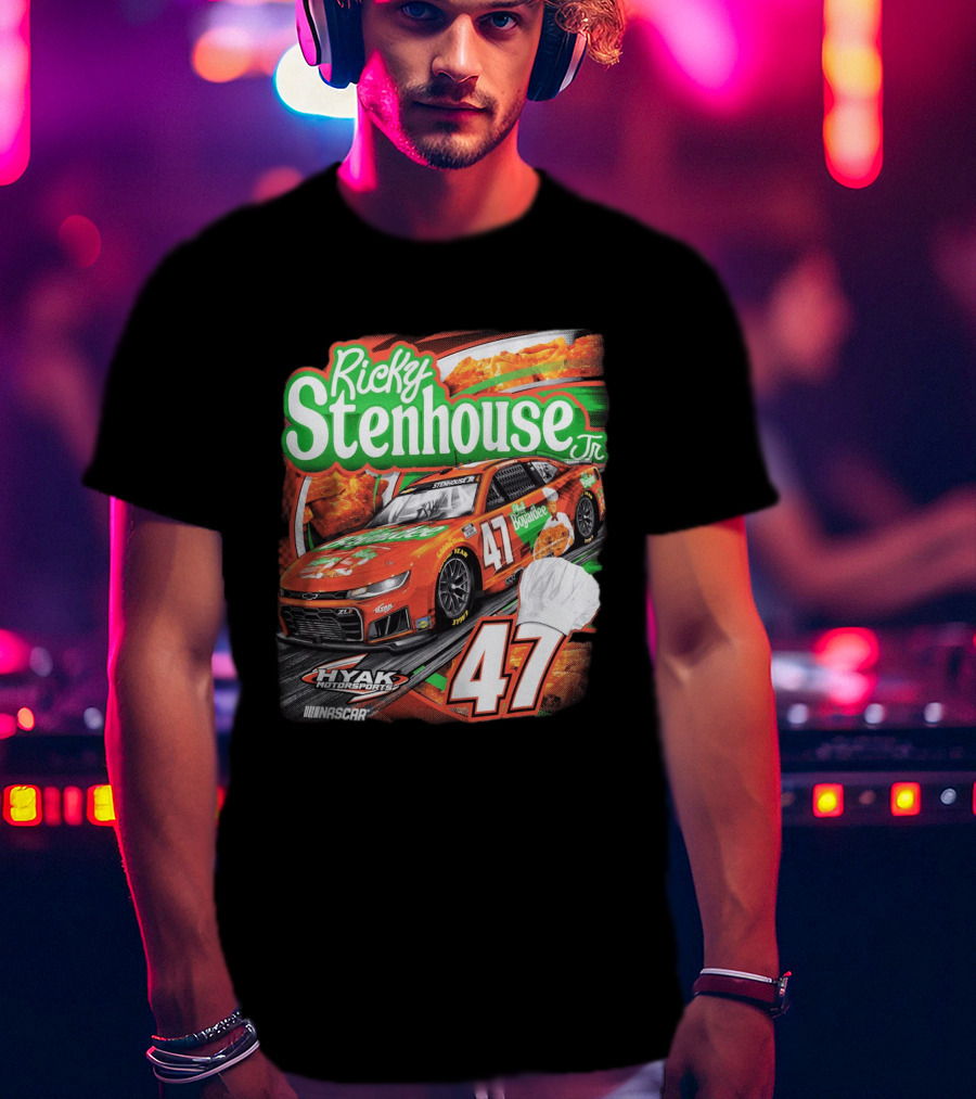Ricky Stenhouse Jr. 47 Hyak Motorsports NASCAR Chef Boyardee T-Shirt