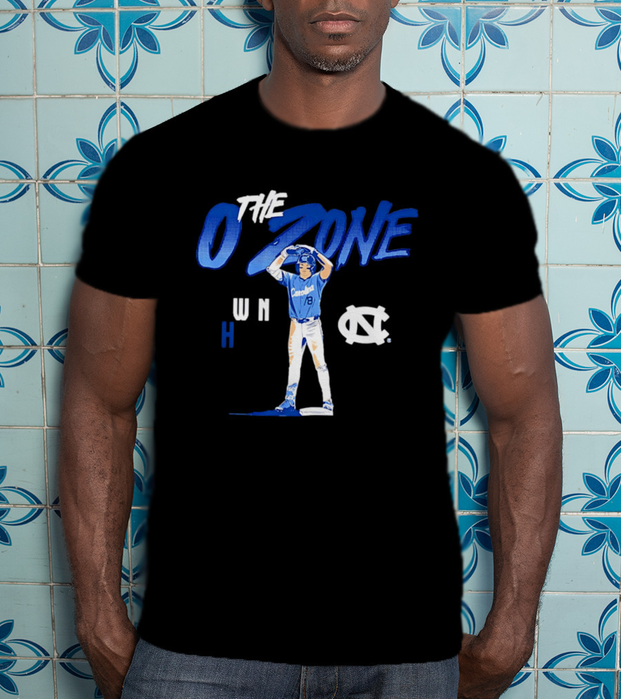 UNC Baseball The O Zone Owen Hull Carolina 8 T-Shirt