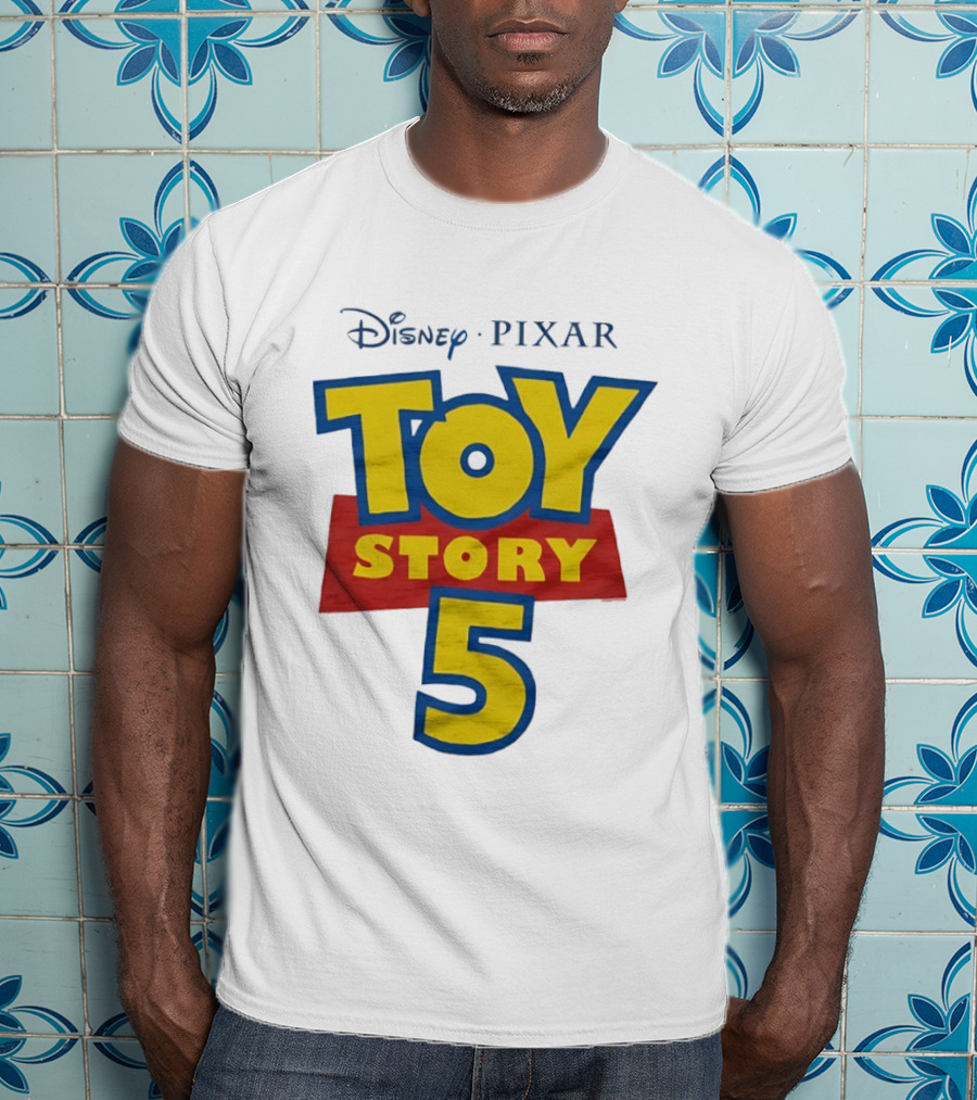 Disney Pixar Toy Story 5 Animated Adventure Movie T-Shirt