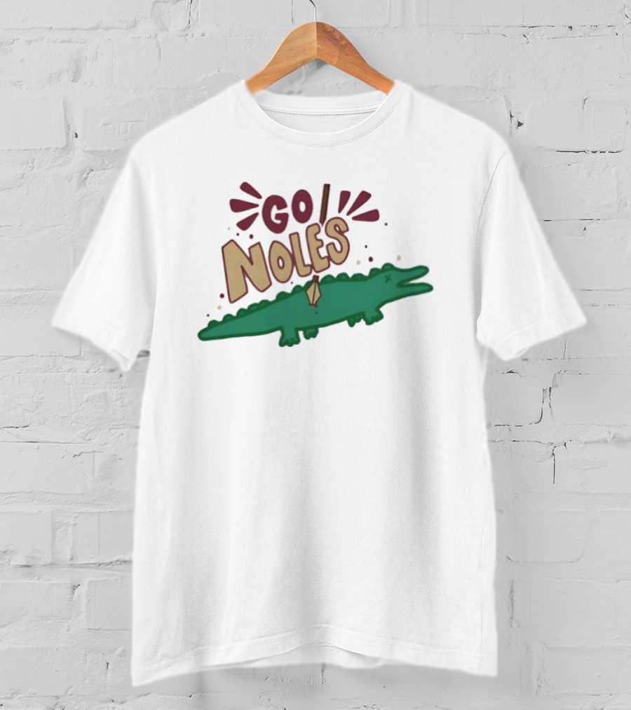 Go Noles Florida State Seminoles Spear Through Gator Rivalry T-Shirt