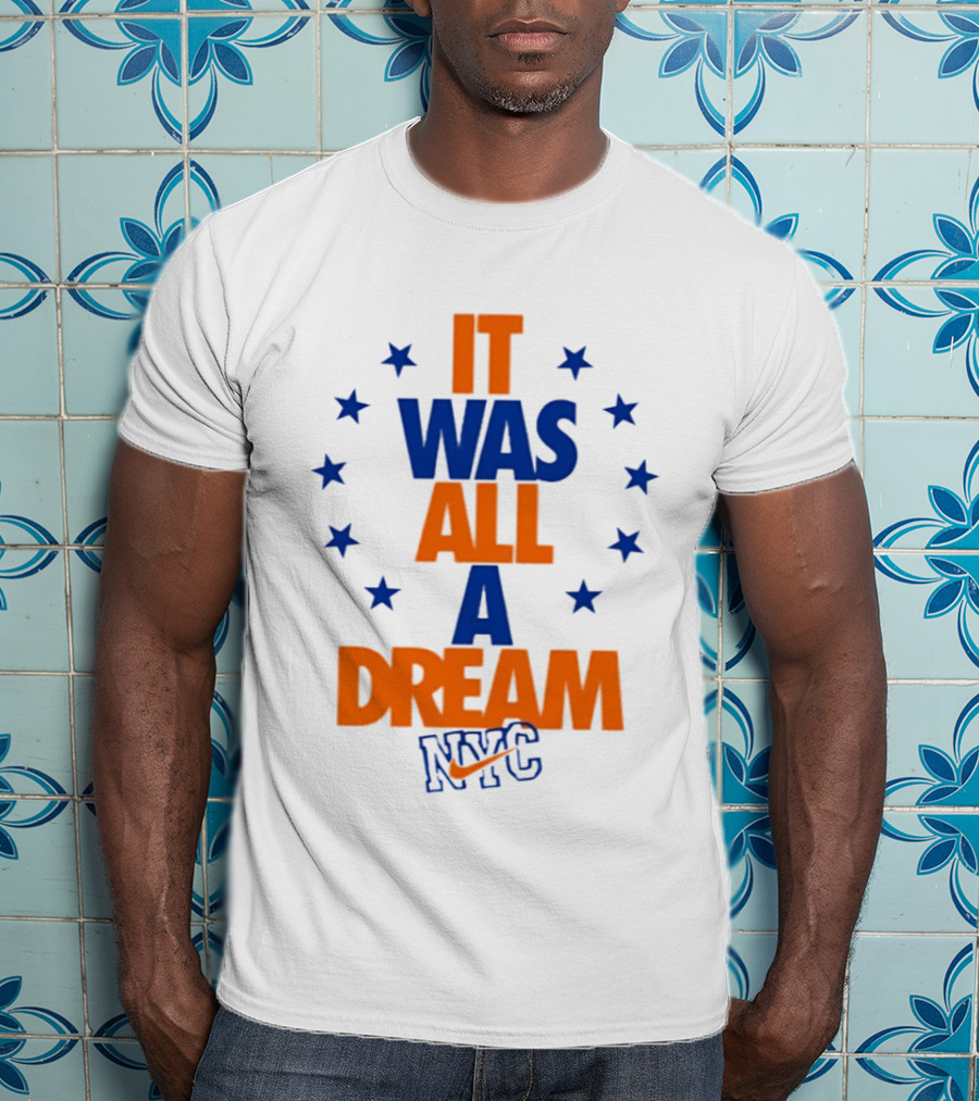 New York Knicks It Was All A Dream NYC Notorious BIG T-Shirt