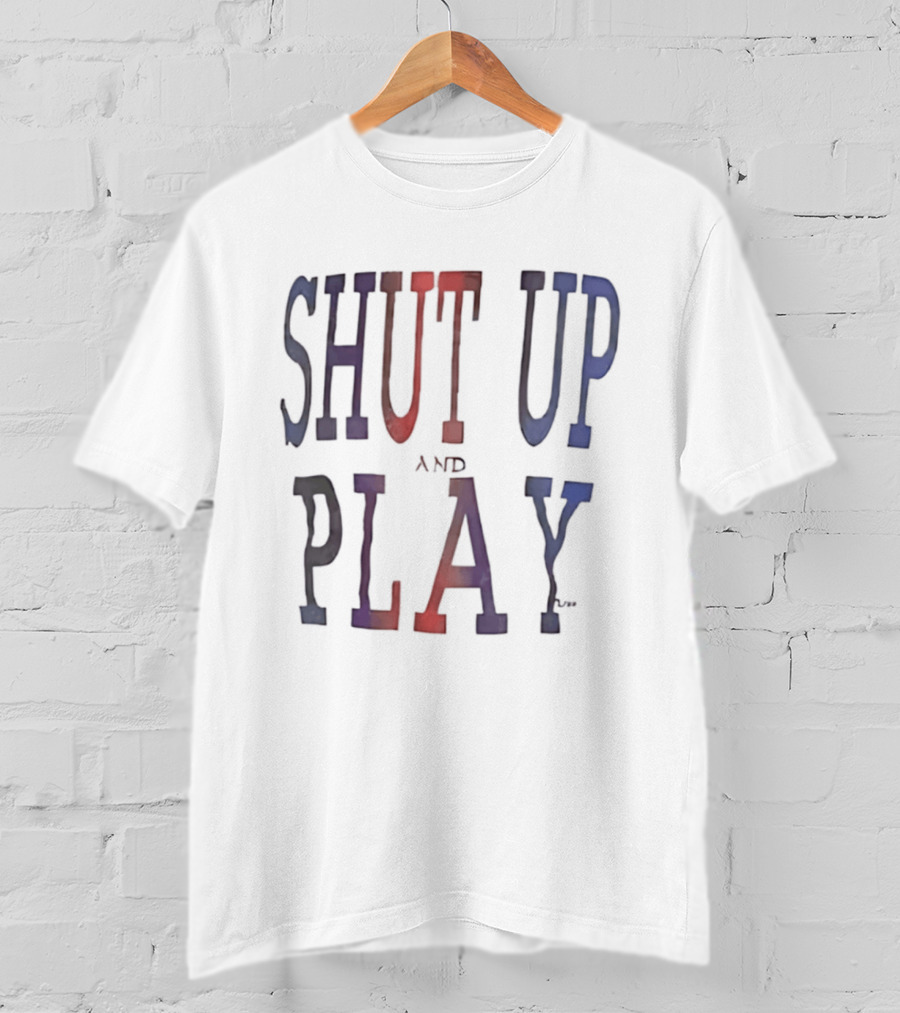 Mark Grace Shut Up And Play Chicago Cubs T-Shirt