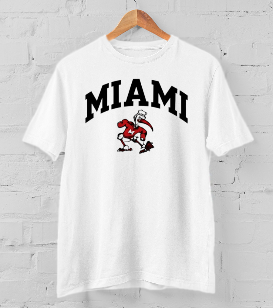 Miami Hurricanes NCAA College Sports Ibis T-Shirt