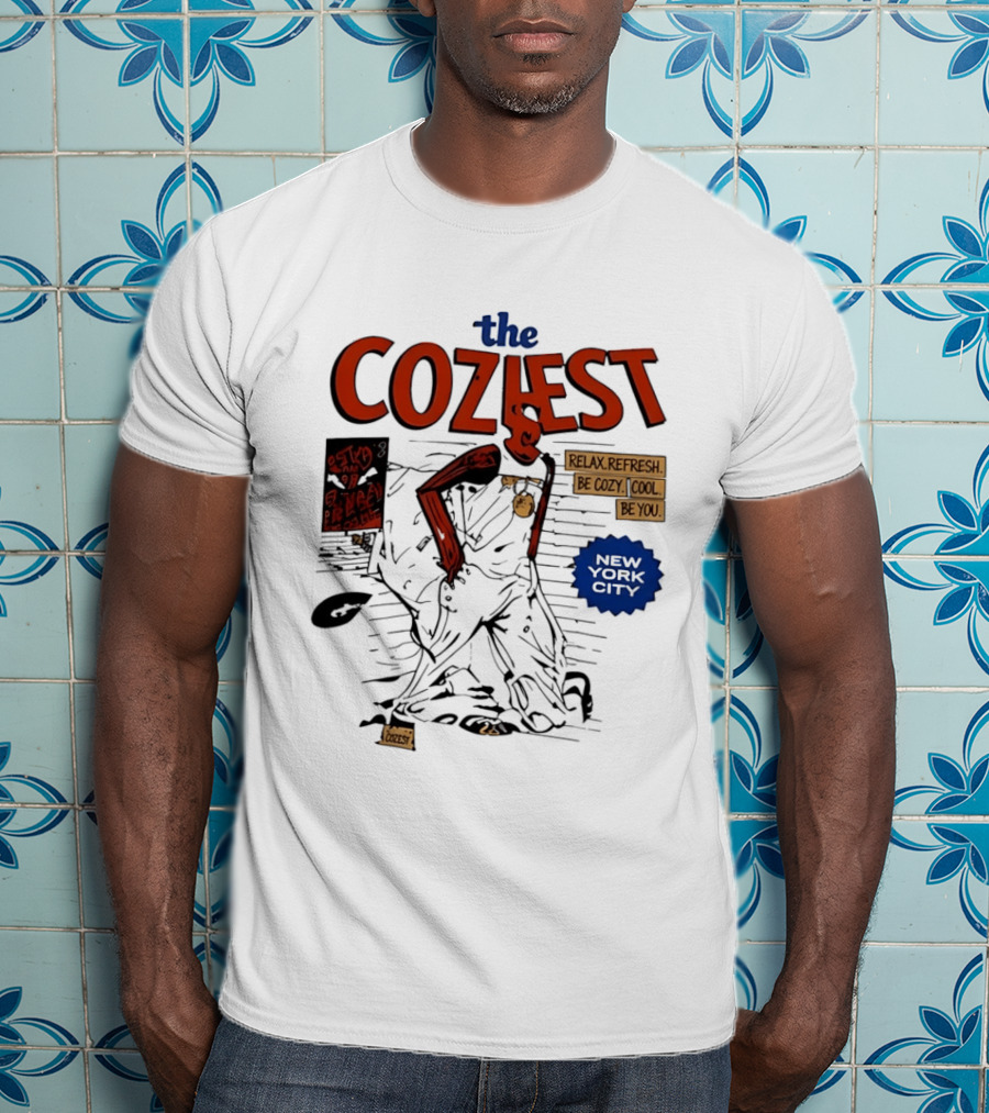 Jalen Brunson The Coziest New York City Relax Refresh Be Cozy Cool Be You T-Shirt