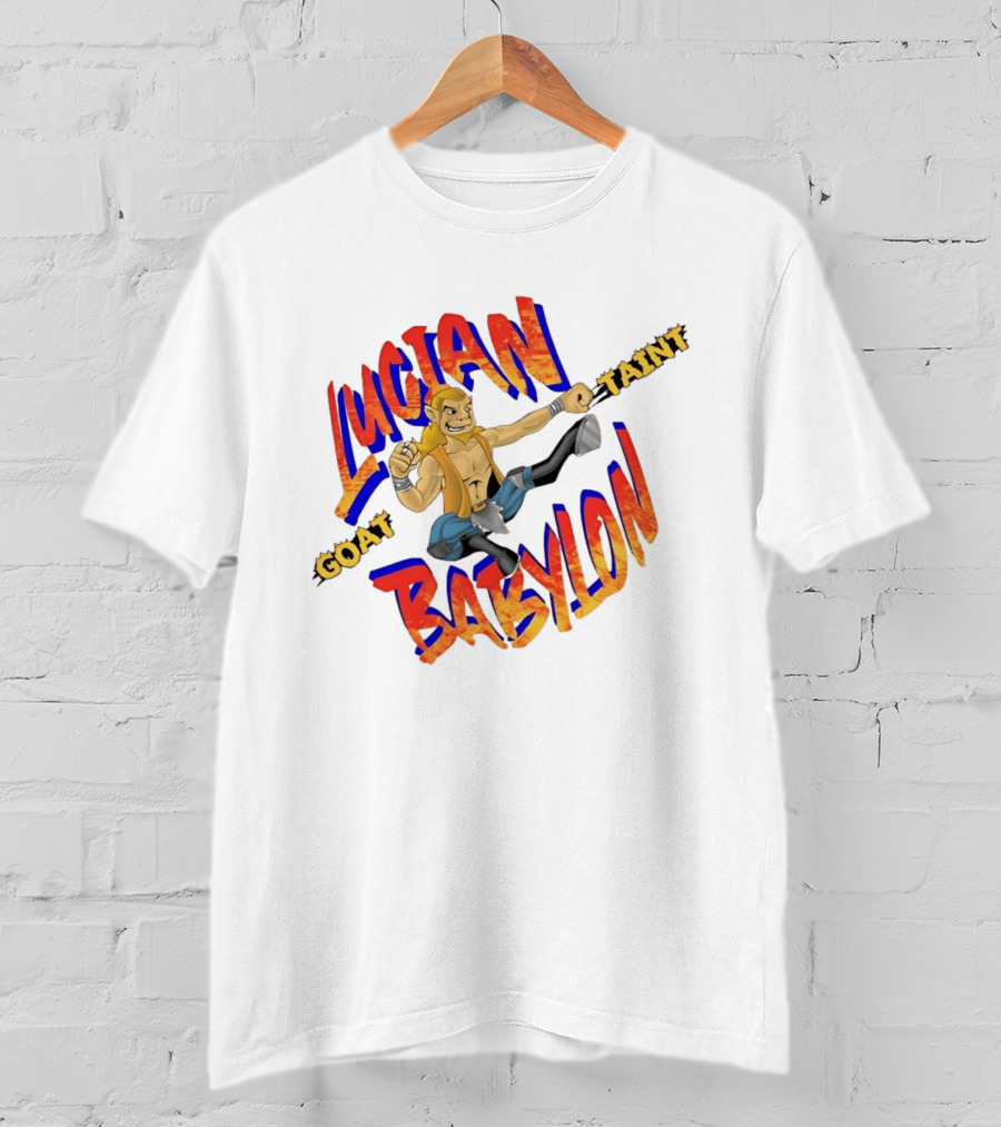 Lucian Babylon Goat Taint Kickboxing Fighter T-Shirt