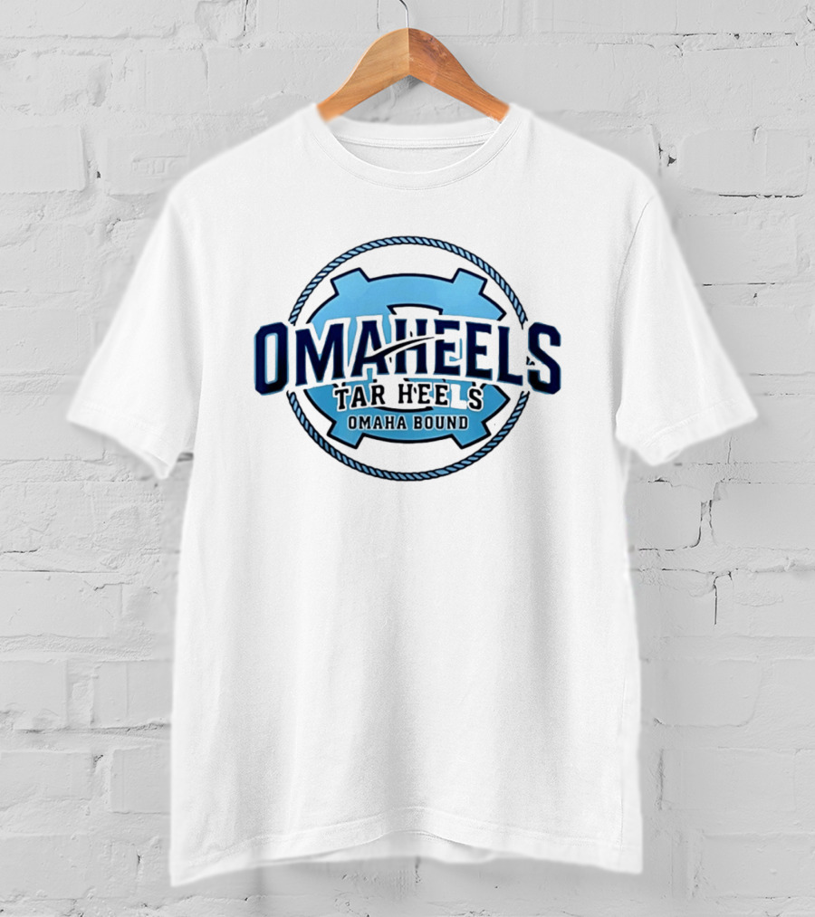 North Carolina Tar Heels OMAHEELS Omaha Bound 2026 T-Shirt