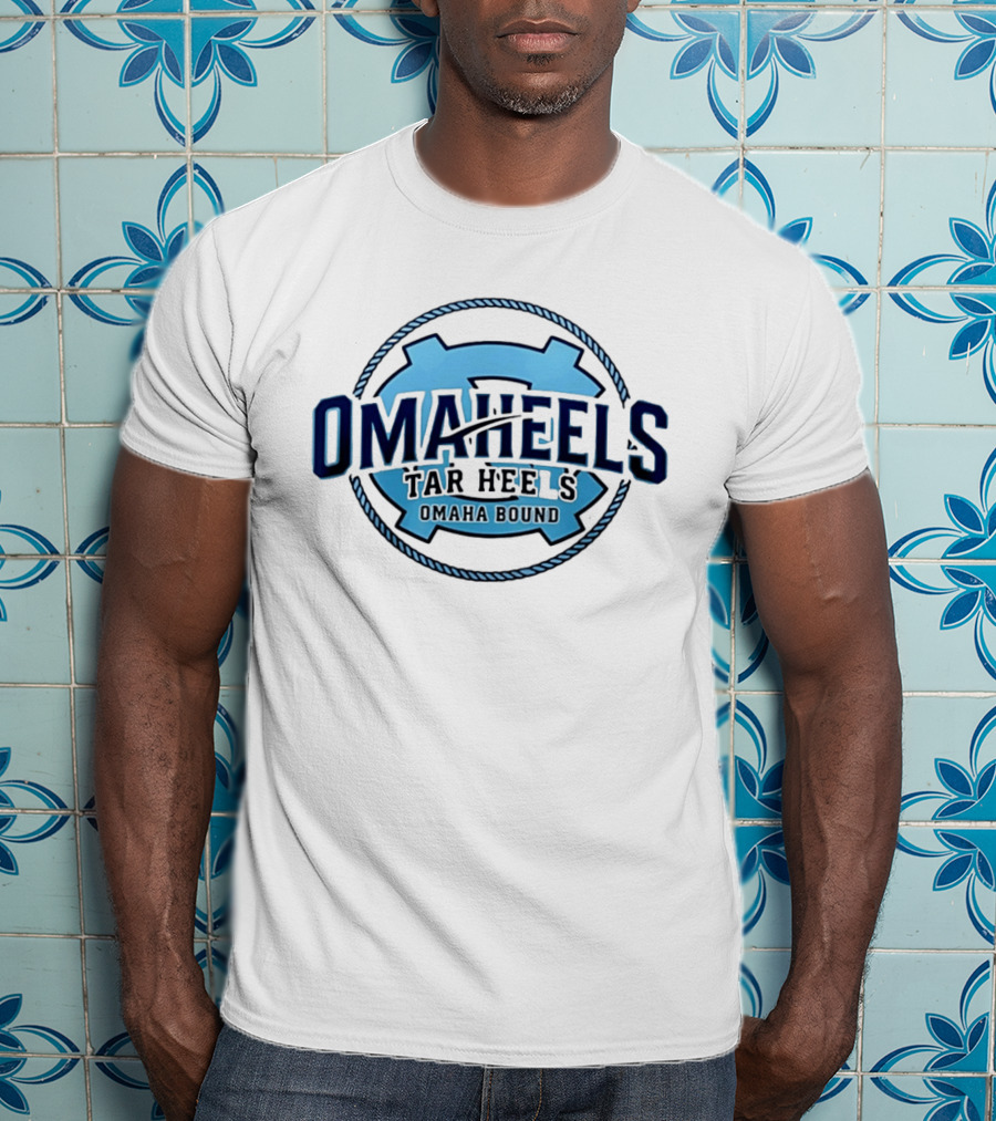 North Carolina Tar Heels OMAHEELS Omaha Bound 2026 T-Shirt