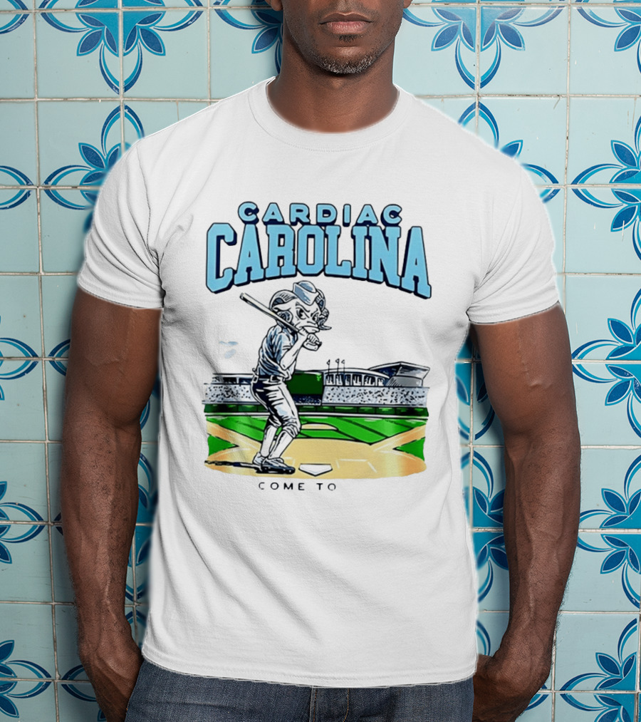 Cardiac Carolina Come To Omaha North Carolina Tar Heels X Cardiac Carolina Welcome To Omaha 2026 T-Shirt