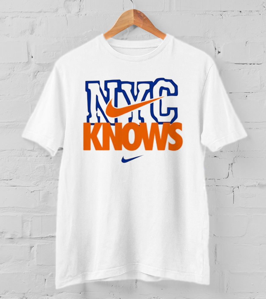 NYC Knows New York Knicks Nike T-Shirt