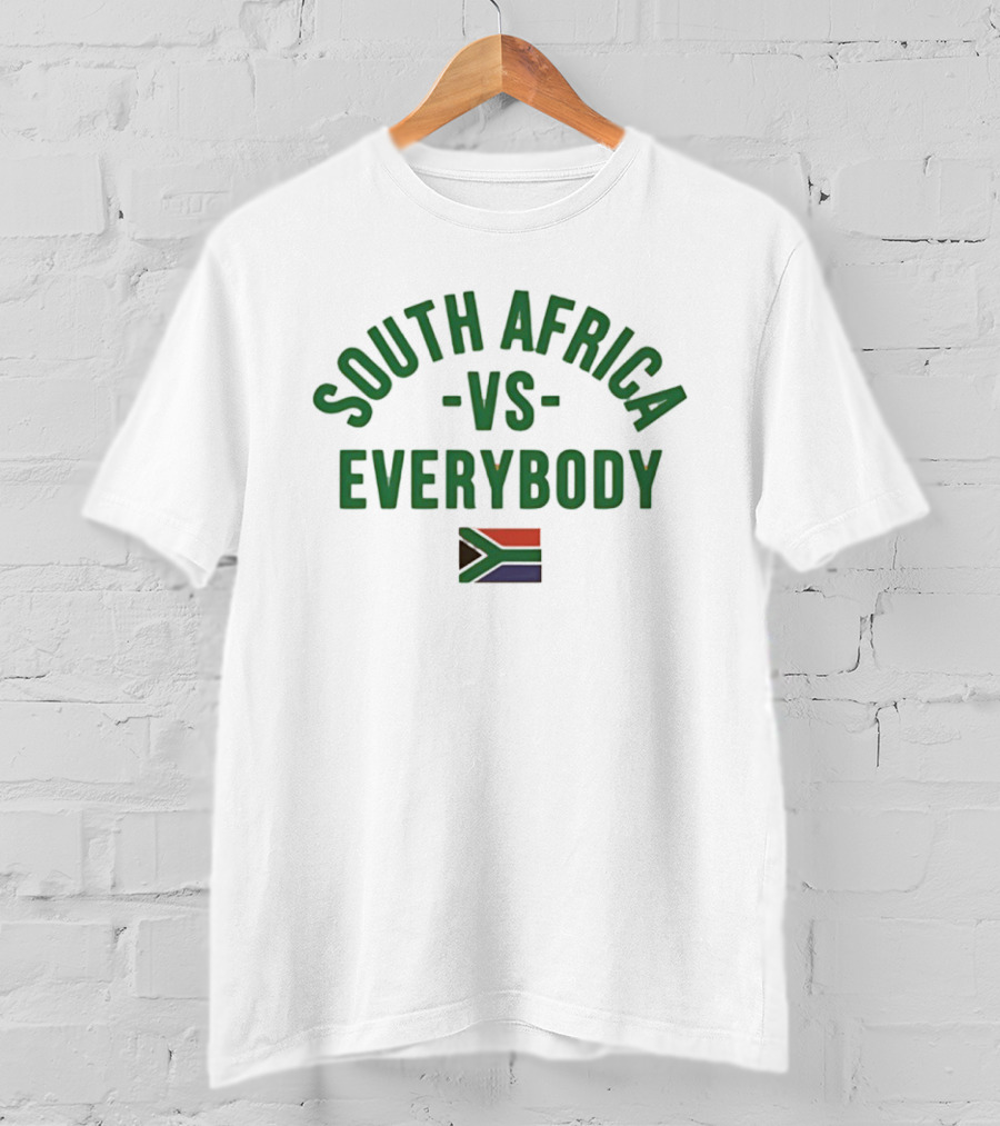 South Africa Vs Everybody Flag T-Shirt