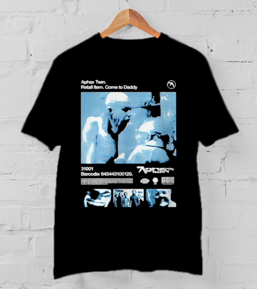 Aphex Twin Richard D James Come To Daddy 31001 Barcode 636461308120 T-Shirt