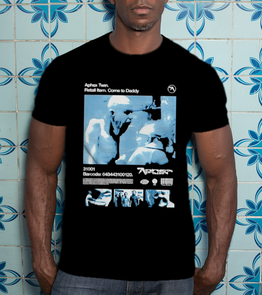Aphex Twin Richard D James Come To Daddy 31001 Barcode 636461308120 T-Shirt