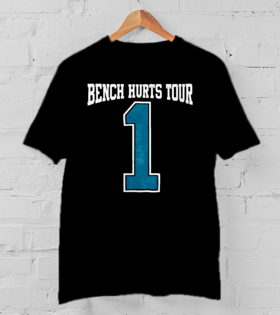 Philadelphia Eagles Bench Hurts Tour 2026 Number 1 T-Shirt