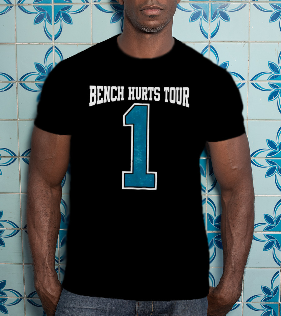 Philadelphia Eagles Bench Hurts Tour 2026 Number 1 T-Shirt