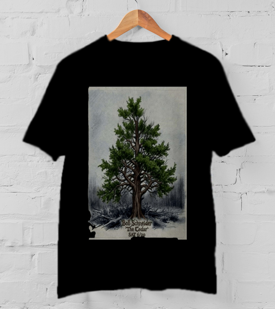 Bob Schneider The Cedar Sat 6/20 Minneapolis Concert T-Shirt