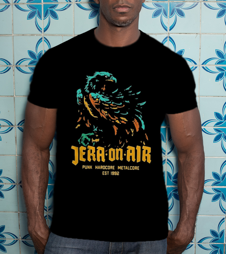 Jera On Air Punk Hardcore Metalcore Eagle Est 1992 T-Shirt