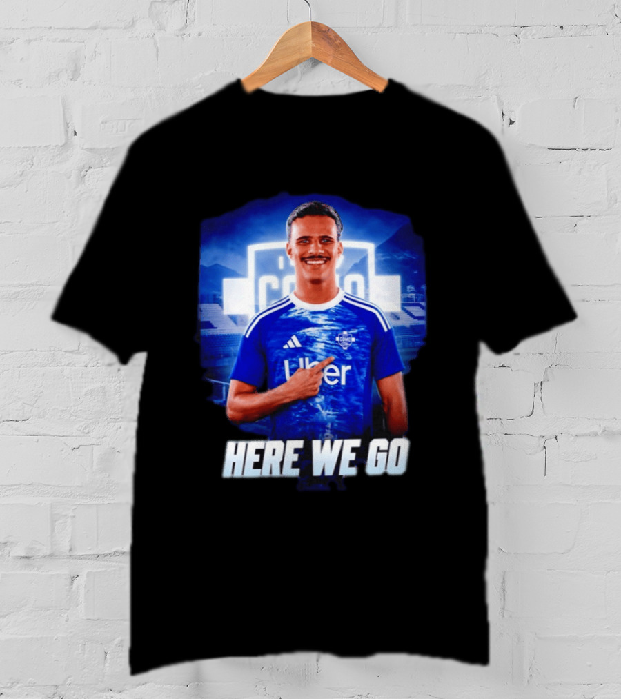 Here We Go Kaiki Bruno Uber Como Soccer T-Shirt