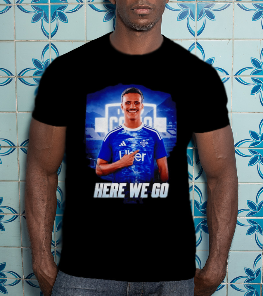 Here We Go Kaiki Bruno Uber Como Soccer T-Shirt