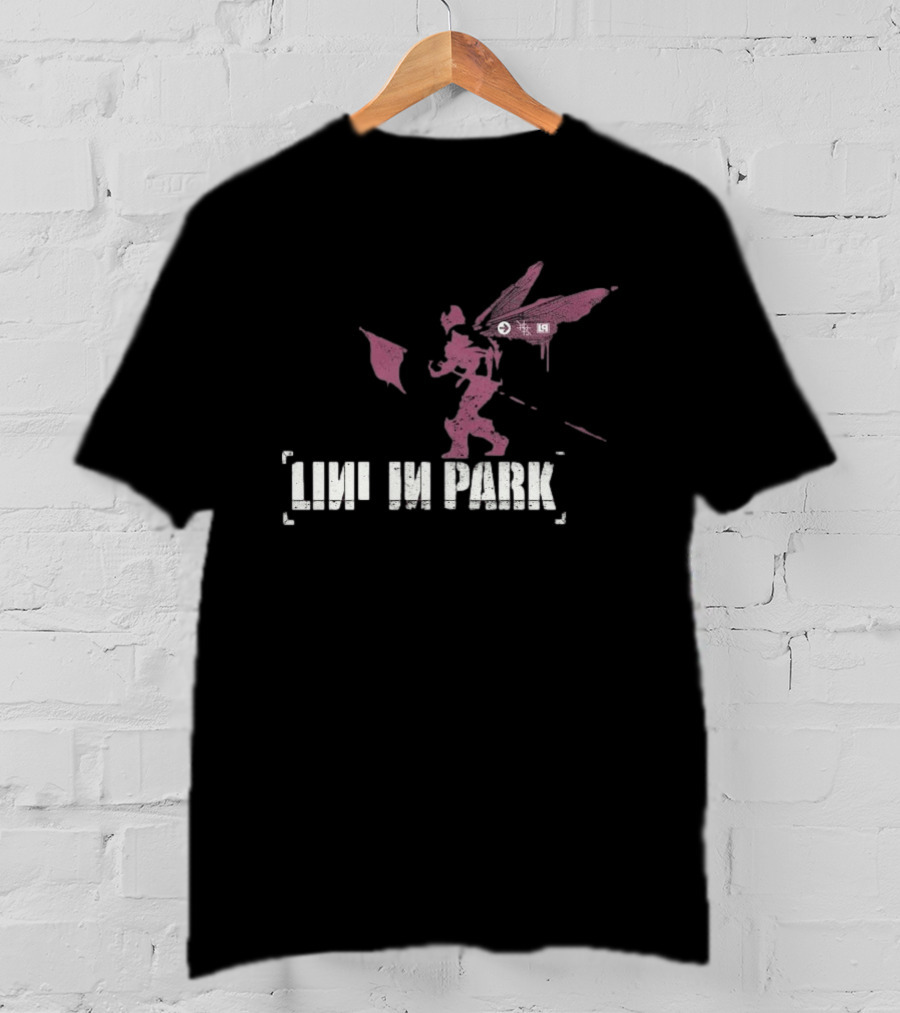 Linkin Park Hybrid Theory Street Soldier Winged Figure T-Shirt
