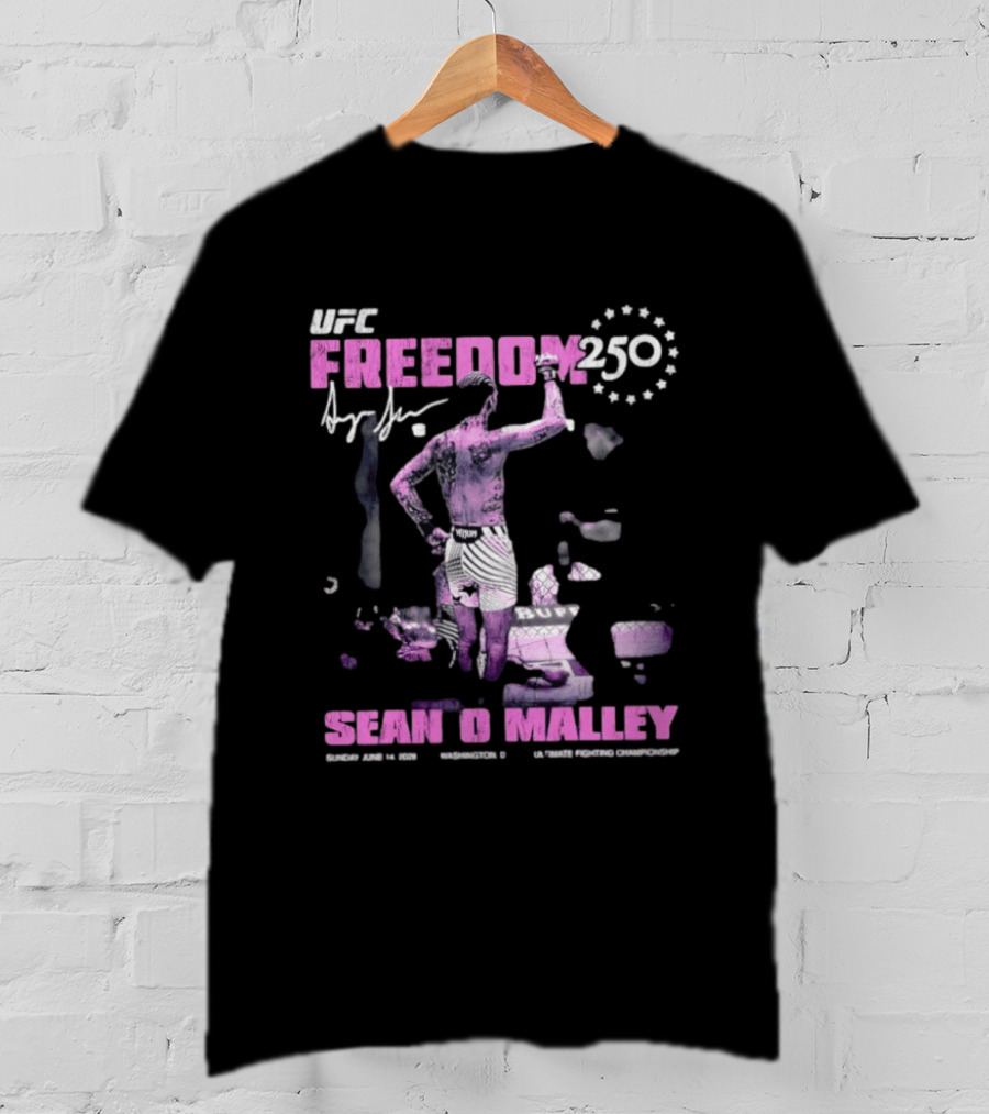 UFC Freedom 250 Sean O'Malley Signature Salute T-Shirt