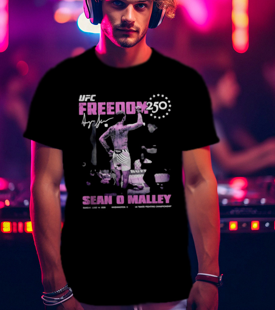 UFC Freedom 250 Sean O'Malley Signature Salute T-Shirt