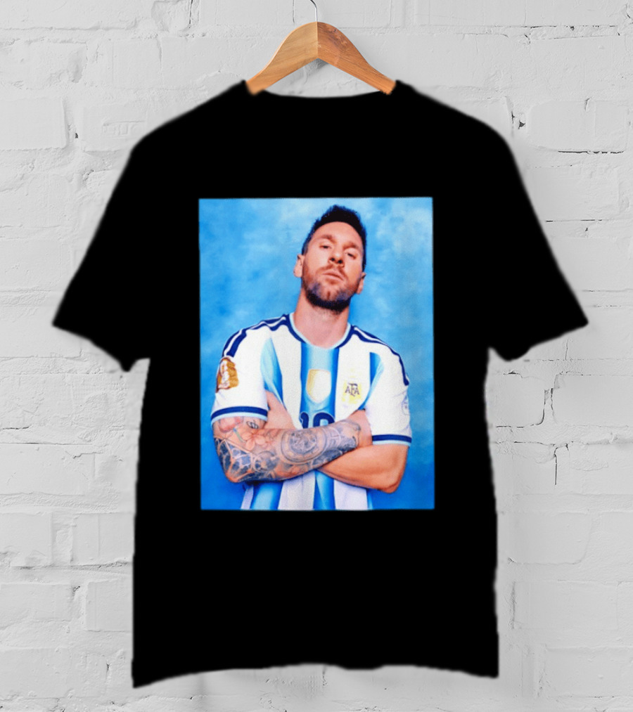 Lionel Messi Argentina National Football Team T-Shirt