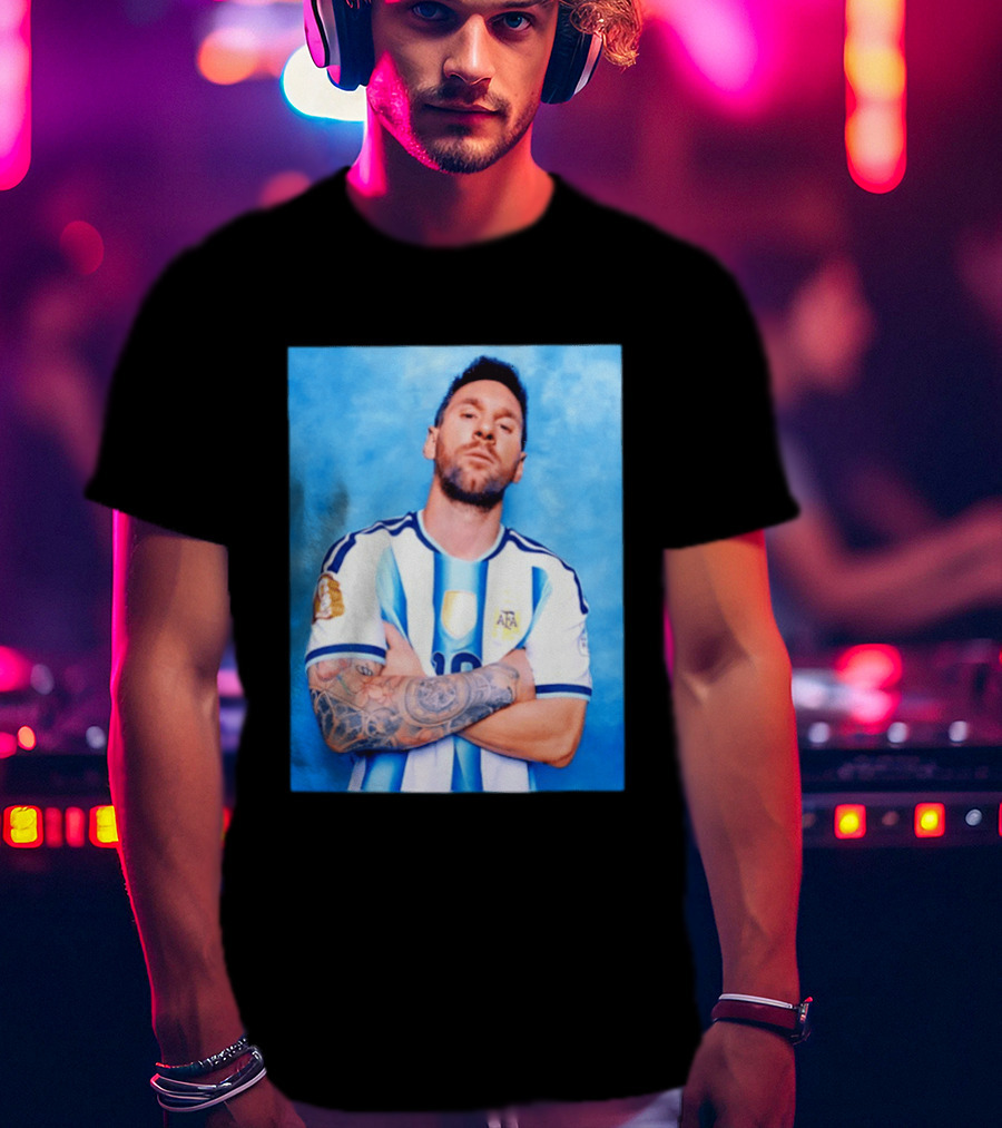 Lionel Messi Argentina National Football Team T-Shirt