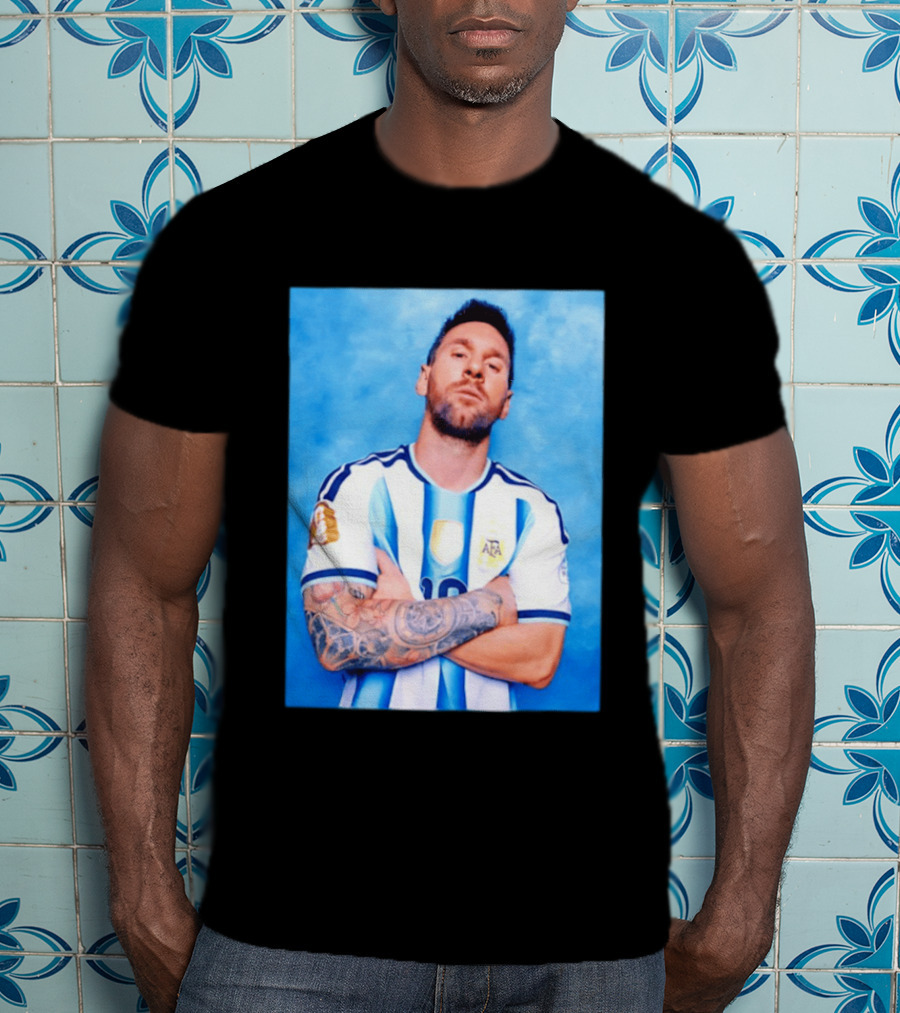 Lionel Messi Argentina National Football Team T-Shirt